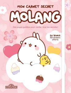 Mon carnet secret Molang. En bonus 150 stickers offerts - Triplet Mathilde