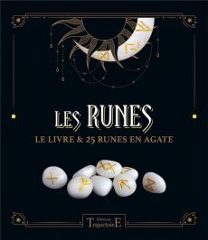 Les Runes. Le livre & 25 runes en agate - Liévin Bruno