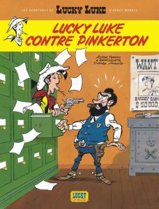 Les Aventures de Lucky Luke d'après Morris Tome 4 : Lucky Luke contre Pinkerton - Pennac Daniel - Benacquista Tonino - Achdé