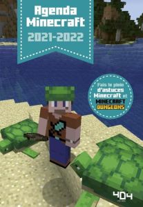 Agenda Minecraft. Edition 2021-2022 - Pilet Stéphane