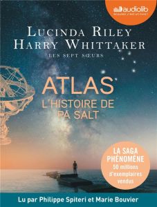 Les sept soeurs Tome 8 : Atlas. L'histoire de Pa Salt, 2 CD audio MP3 - Riley Lucinda - Whittaker Harry - Spiteri Philippe