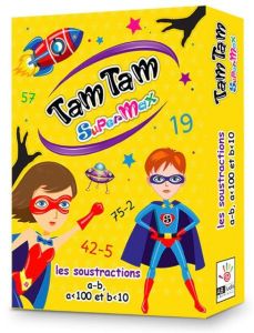 Tam Tam Supermax Les soustractions. Primaire CE1 - CE2 - CM1 - CM2 - Costantini Frédérique