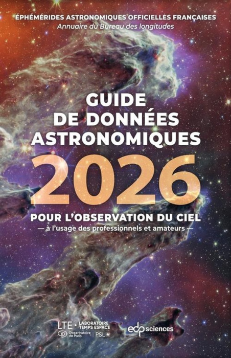 Emprunter Guide des données astronomique. Pour l'observation du ciel. livre