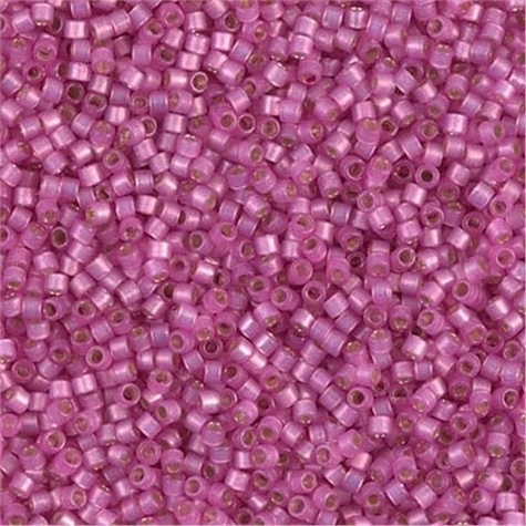 Emprunter TUBE DURACOAT SF S/L DYED PINK PARFAIT 11/0 MIYUKI DELICA BEAD APPROX 7 GR livre