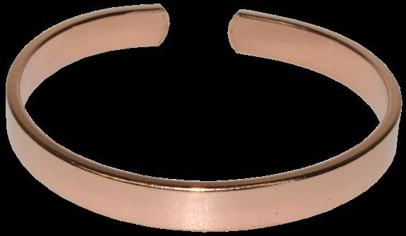 Emprunter Bracelet cuivre Forme jonc plat Grand modèle livre