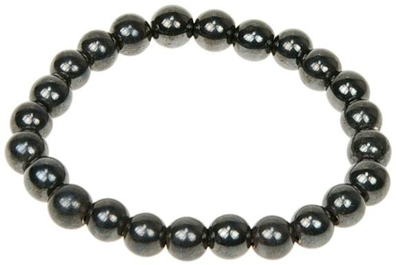 Emprunter BRACELET HEMATITE PERLES RONDES 8 MM livre