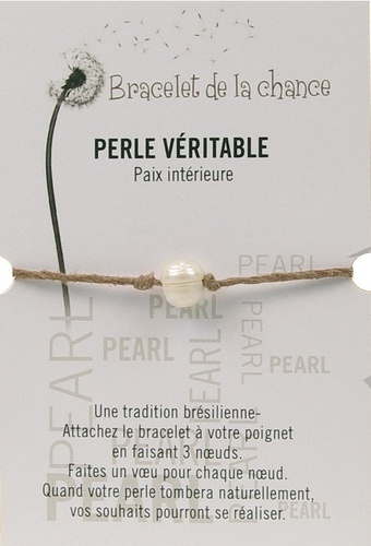 Emprunter BRACELET DE LA CHANCE - PERLE VERITABLE livre