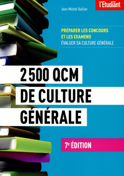 Emprunter 2500 QCM de culture générale. 7e édition livre