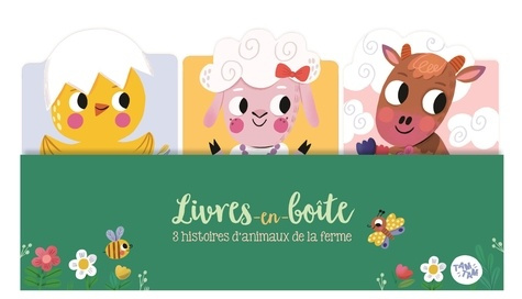 Emprunter 3 histoires d'animaux de la ferme. Coffret en 3 volumes : Bonjour, Petits Poussins ; Petite Agnelle livre