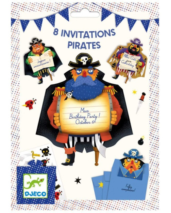 Emprunter CARTES D'INVITATION PIRATES livre