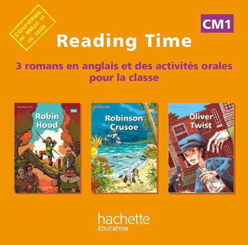 Emprunter Anglais CM1 Reading Time. CD audio des 3 romans en anglais et des activités orales pour la classe, E livre