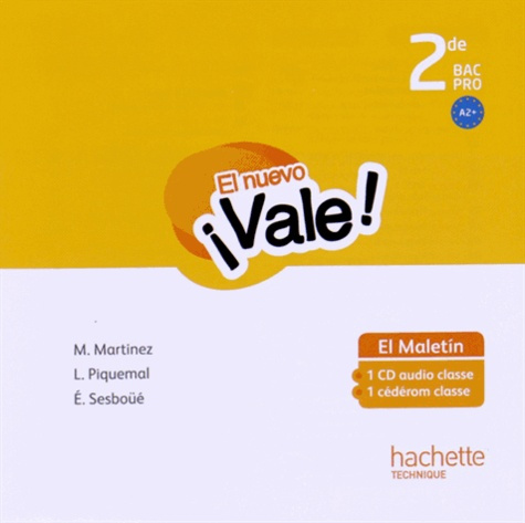 Emprunter Espagnol 2e Bac Pro A2 El nuevo Vale ! 1 CEDEROM 1 CD AUDIO livre