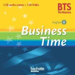 Emprunter Anglais BTS Tertiaires Business Time B2. 1 DVD + 2 CD AUDIO livre
