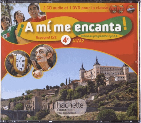 Emprunter Espagnol 4e LV2 A1/A2 A mi me encanta! 1 DVD 2 CD AUDIO livre