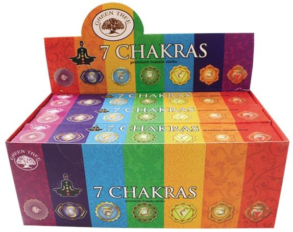 Emprunter ENCENS GREEN TREE 7 CHAKRAS - 15 GRS livre