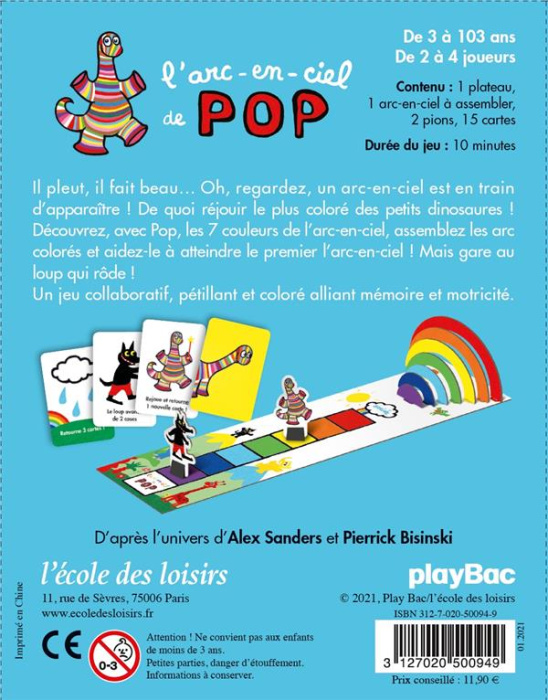 Emprunter L'ARC-EN-CIEL DE POP - LE JEU livre