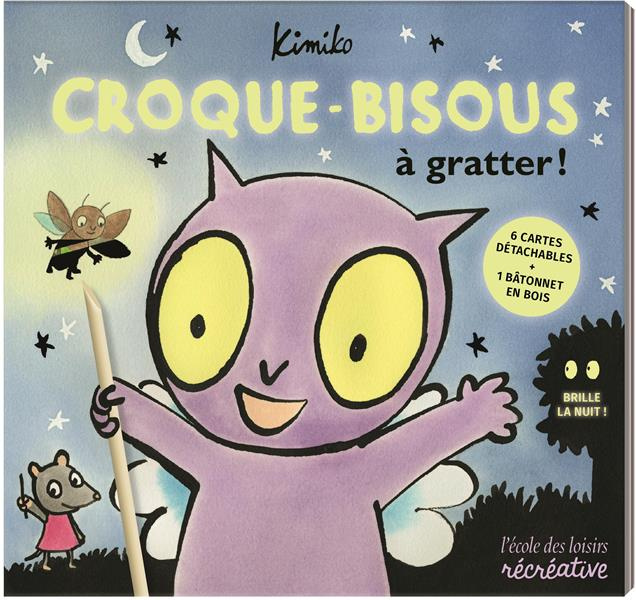 Emprunter Croque-bisous à gratter. Avec 6 cartes détachables et 1 bâtonnet en bois livre