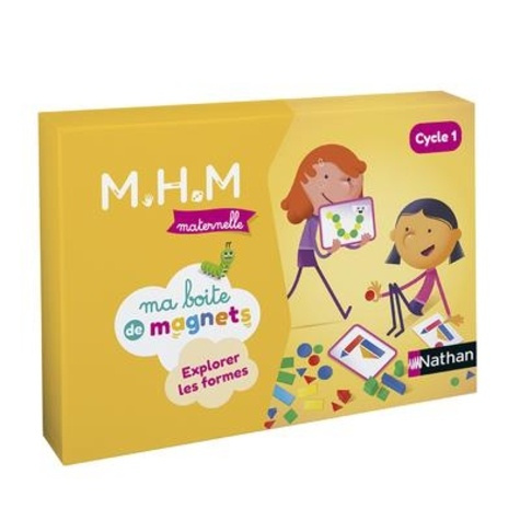 Emprunter MHM - Ma boite de magnets explorer les formes 6 enfants PCF livre