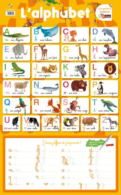 Emprunter Poster l'alphabet livre