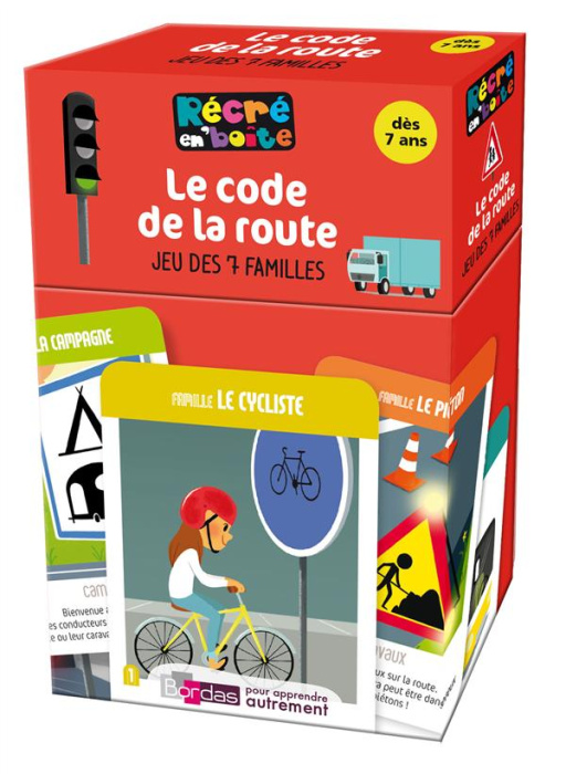 Emprunter Le code de la route. Jeu des 7 familles livre