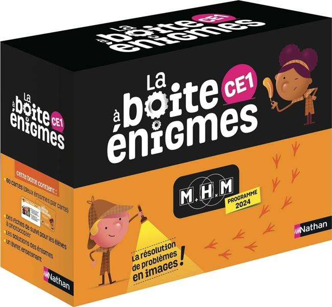 Emprunter La boite à énigmes CE1 livre