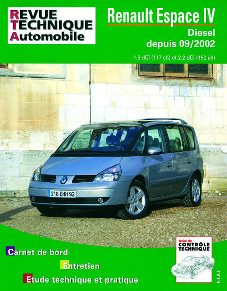 Emprunter Renault Espace IV - 09-2002> livre