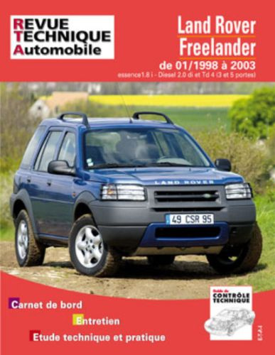 Emprunter Tap n 422 freelander (01/98--->2003) livre
