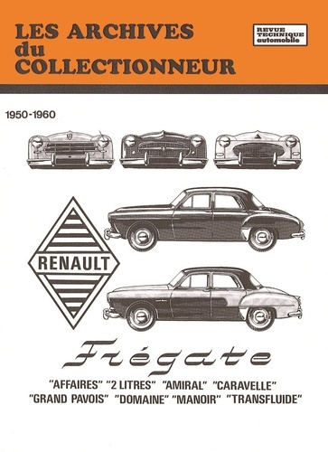 Emprunter Renault fregate et caravelle (1950/1960) livre
