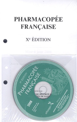 Emprunter MISE A JOUR 2008 - PHARMACOPEE FRANCAISE AVEC CD ROM livre