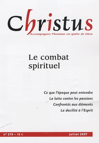 Emprunter Christus N° 215, juillet 07 : Le combat spirituel livre