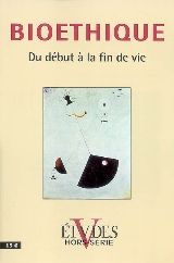 Emprunter Etudes Hors-série : Bioéthique. Du début à la fin de vie livre