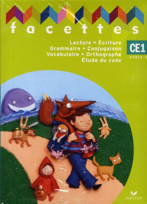 Emprunter Lecture/Ecriture-Grammaire-Conjugaison/Vocabulaire-Orthographe CE1 Facettes. Manuel de l'élève Mon livre