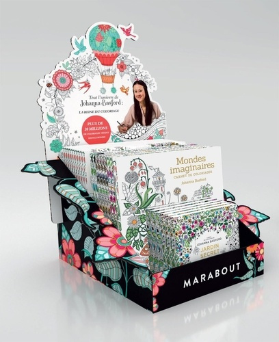 Emprunter Col.display-30 ex johanna basford avril 2021 livre