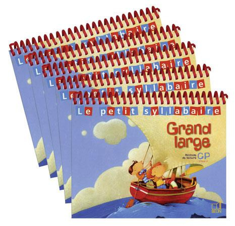 Emprunter Français CP Grand Large. Lot 5 syllabaires élève livre