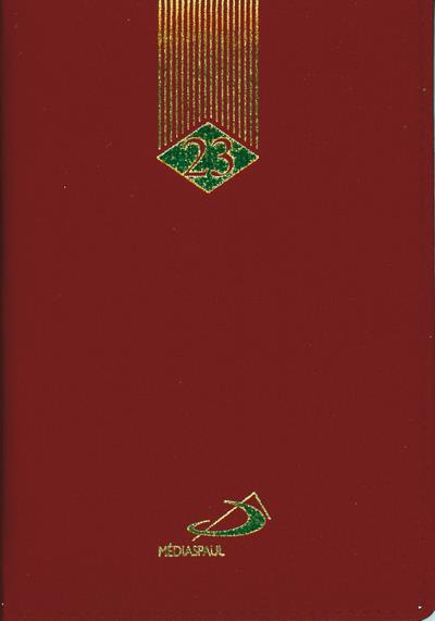 Emprunter Agenda Médiaspaul 2023 couleur marron livre