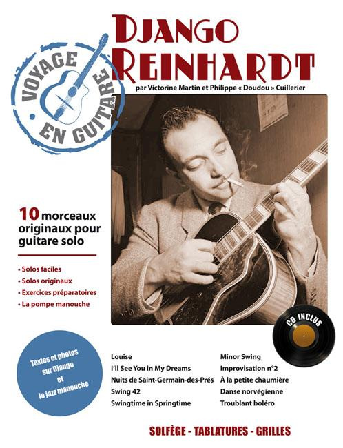 Emprunter Django Reinhardt. 10 morceaux originaux pour guitare solo, avec 1 CD audio livre