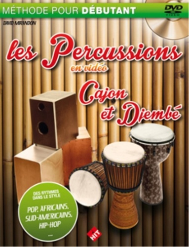 Emprunter Les percussions en vidéo. Cajón et djembé, avec 1 DVD livre