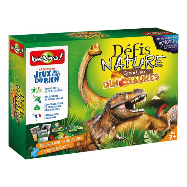 Emprunter LE GRAND JEU DEFIS NATURE - DINOSAURES livre