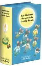 Emprunter Mon coffret à histoires famille Souris. 5 histoires à projeter avec 5 invitations pour la séance du livre