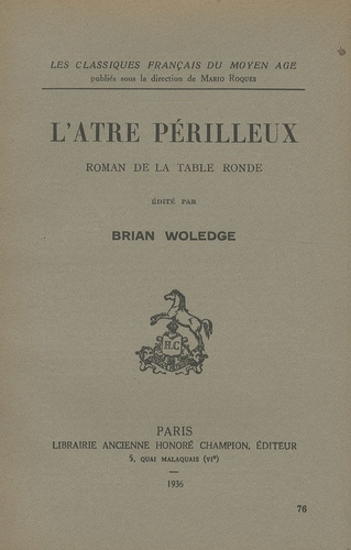 Emprunter ATRE PERILLEUX (L'). livre
