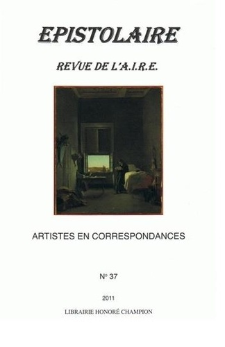 Emprunter REVUE DE L'AIRE N 37 2011 : ARTISTES EN CORRESPONDANCES livre