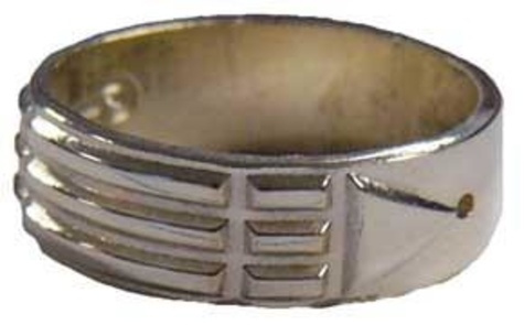 Emprunter BAGUE ATLANTE - ARGENT BLANC- TAILLE 60 livre