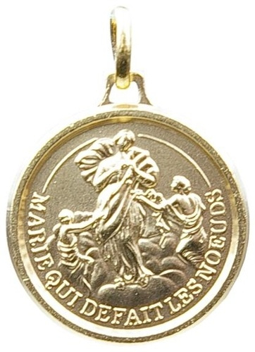 Emprunter MEDAILLE MARIE QUI DEFAIT LES NOEUDS DOREE livre