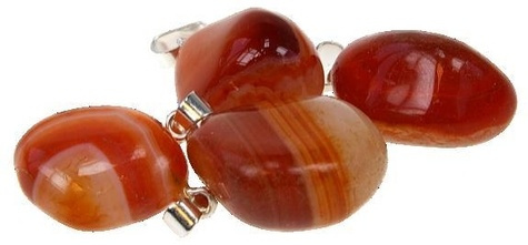 Emprunter LOT DE 10 PENDENTIFS - AGATE ROUGE livre