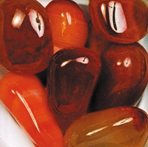 Emprunter LOT DE 10 PIERRES PETIT MODELE : AGATE ROUGE livre