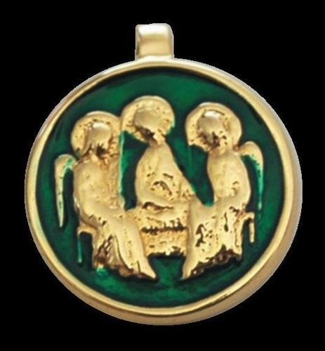 Emprunter MEDAILLE OR - EMAIL VERT - TRINITE OR livre