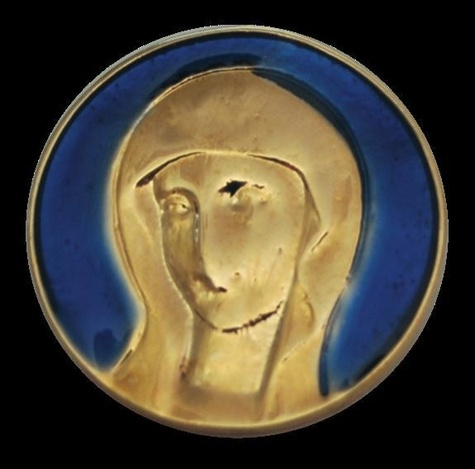 Emprunter MEDAILLE OR - EMAIL BLEU - VIERGE OR livre