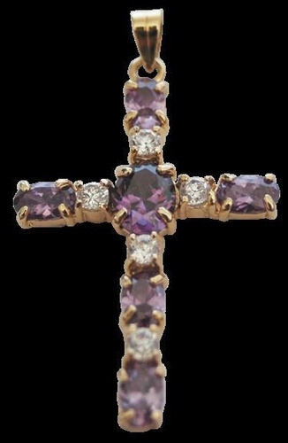 Emprunter CROIX OR - AMETHYSTE ET ZIRCONIUM livre