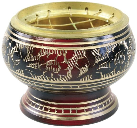 Emprunter BRULE-ENCENS INCRUSTATIONS NOIR/BORDEAU/OR livre