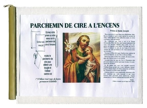 Emprunter PARCHEMIN DE CIRE A L'ENCENS - SAINT JOSEPH livre